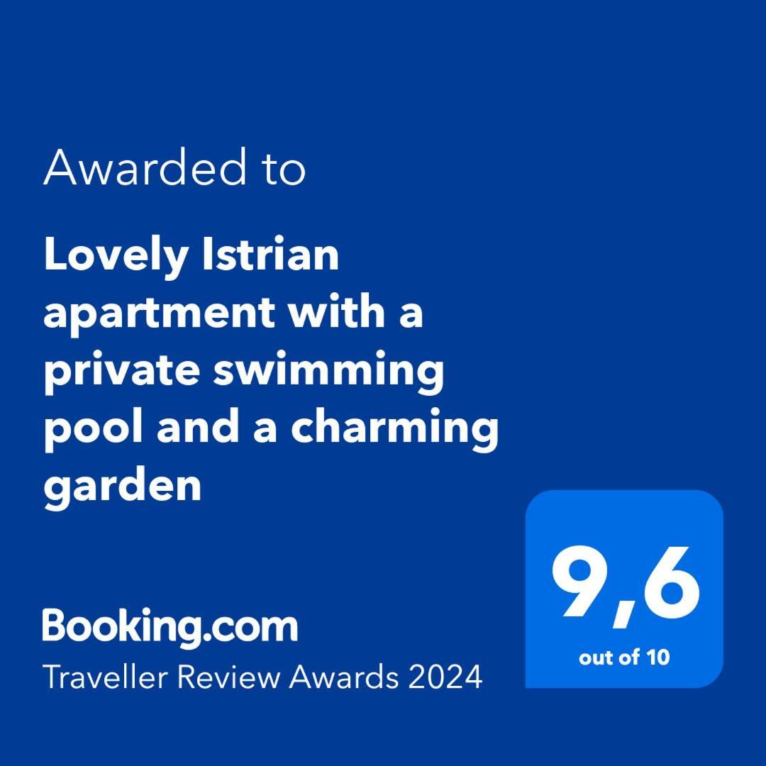 Lovely Istrian Apartment With A Private Swimming Pool And A Charming Garden Banjole Eksteriør bilde